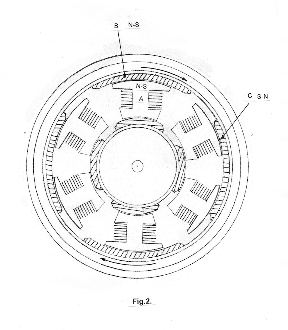 1000x1145 frictionless electric brake - Brake Drawing