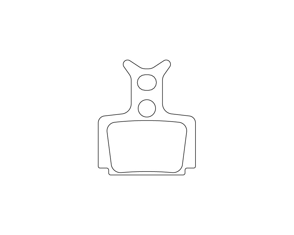 1000x800 marwi disc brake pads with cooling fins - Brake Drawing