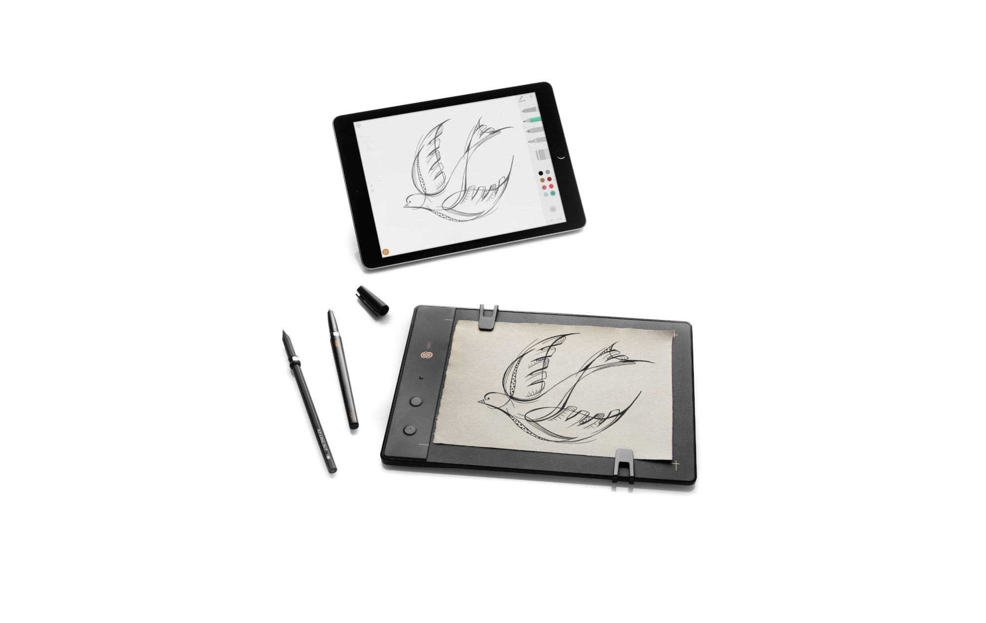 2000x1264 how to digitize your drawings in real time, using actual paper - Brand Drawings