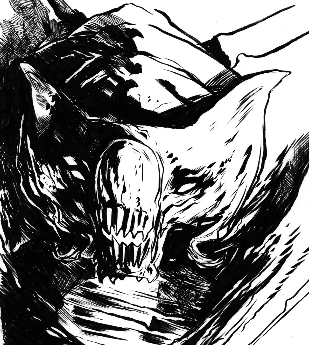 1280x1429 teeth joseph querio found this old drawing in brand new - Brand Drawings