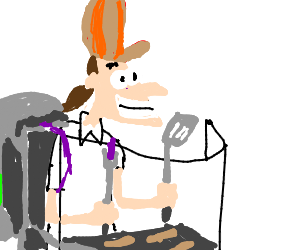 300x250 Doofenshmirtz's Quality Bratwurst Drawing - Bratwurst Drawing