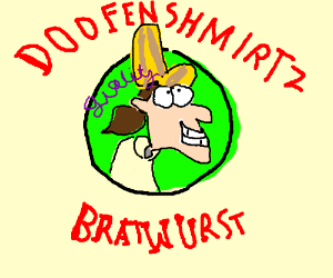 300x250 Doofenshmirtz Quality Bratwurst Drawing - Bratwurst Drawing