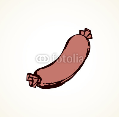 400x393 sausage vector drawing buy photos ap images detailview - Bratwurst Drawing