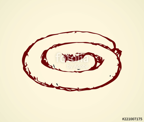 500x424 Sausage Vector Drawing Stock Image And Royalty Free Vector - Bratwurst Drawing