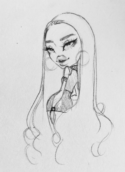 400x550 bratz art tumblr - Bratz Doll Drawing