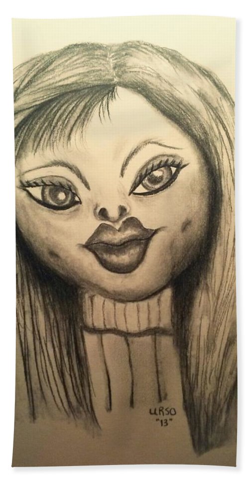500x967 bratz drawing beach towel for sale - Bratz Drawing