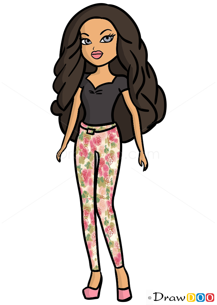 710x1000 bratz - Bratz Drawing