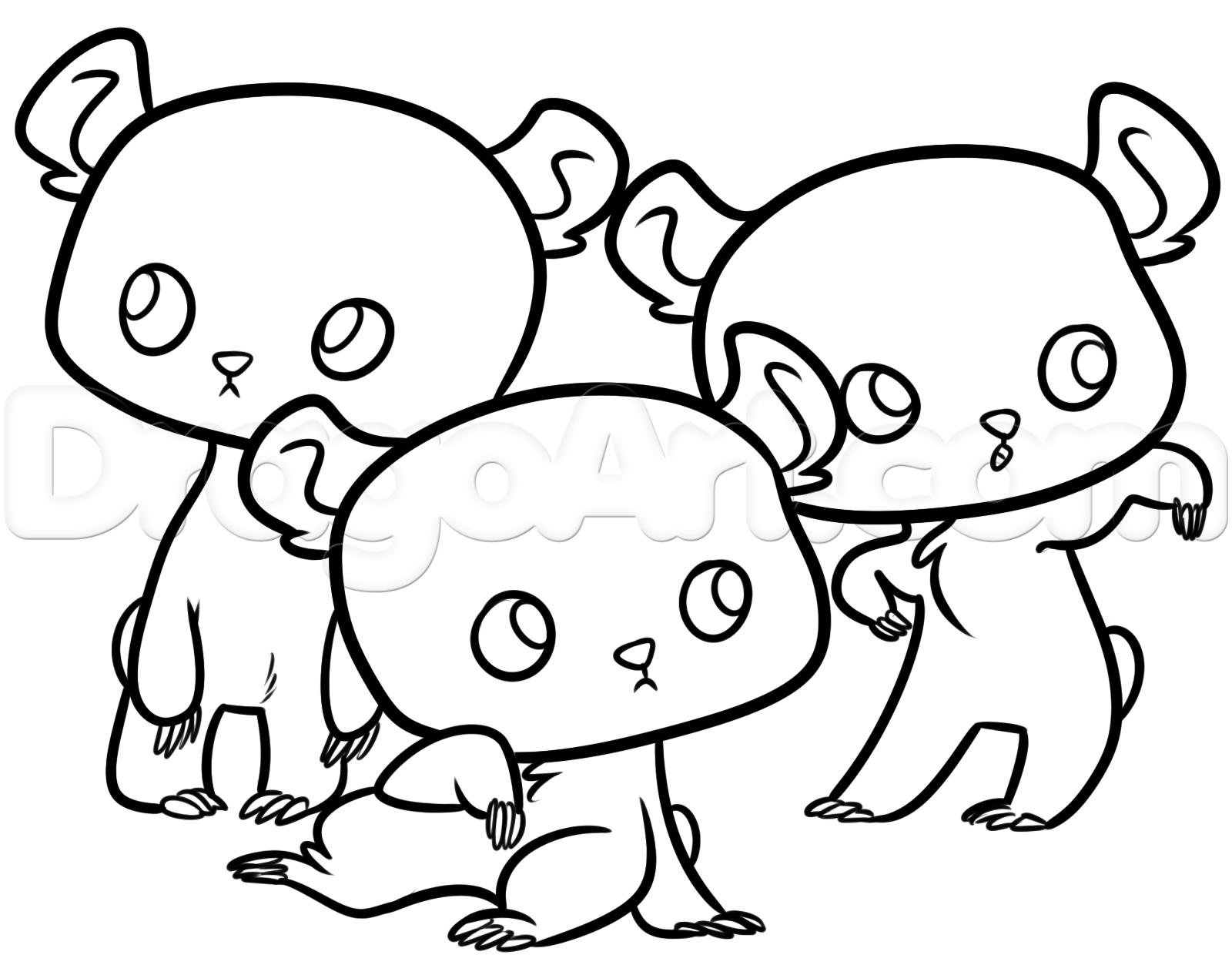 1600x1266 step how to draw the brave bears - Brave Drawing