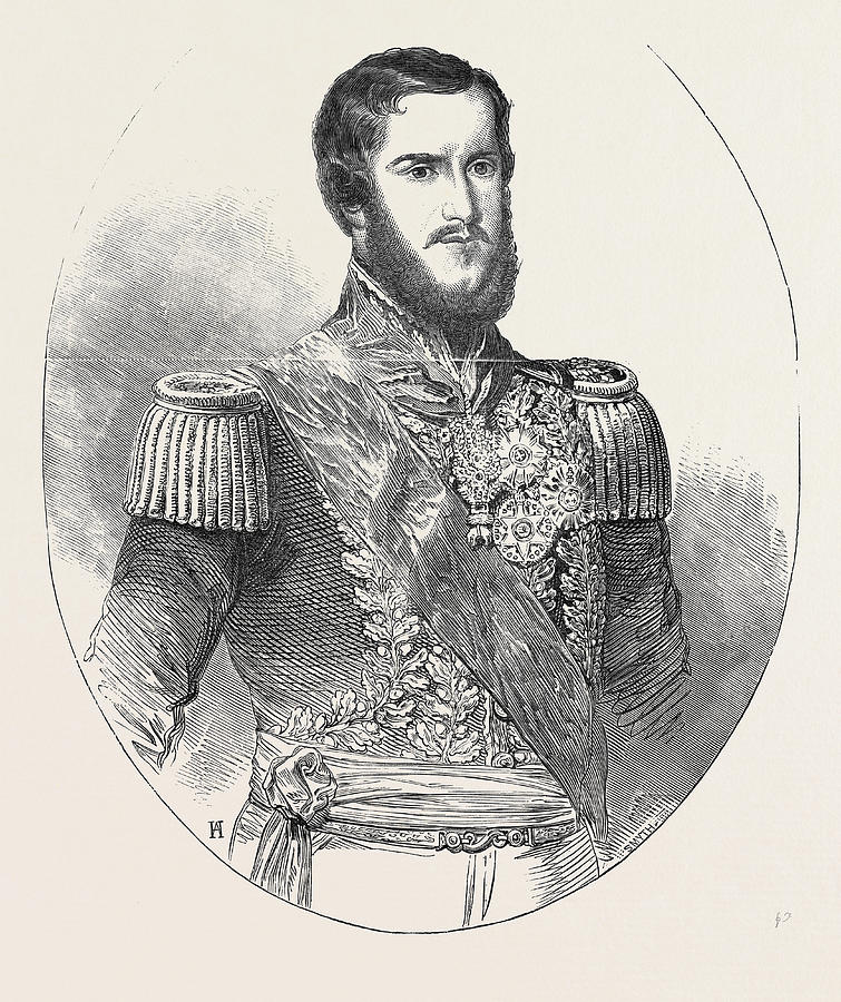 755x900 don pedro ii emperor of brazil drawing - Brazil Drawing