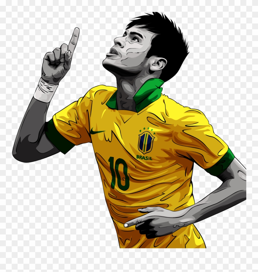 880x928 neymar brazil drawing png free paw patrol clipart - Brazil Drawing