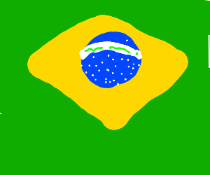 300x250 Brazil Flag Drawing - Brazil Flag Drawing