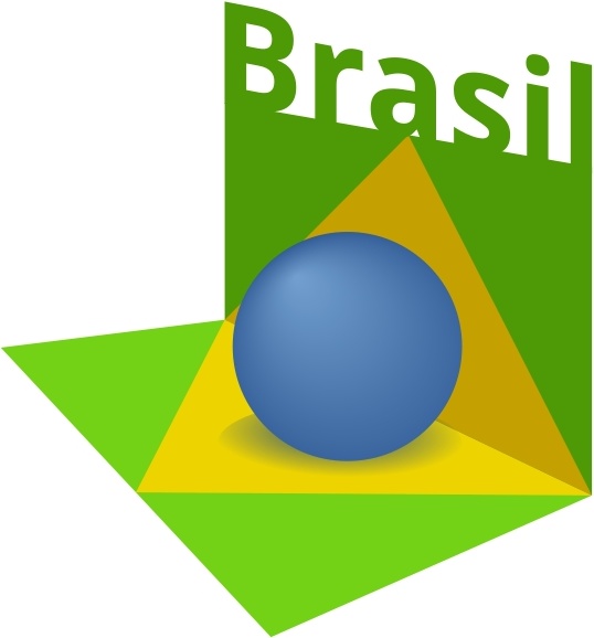 538x578 Brazil Flag Art Free Vector In Open Office Drawing - Brazil Flag Drawing
