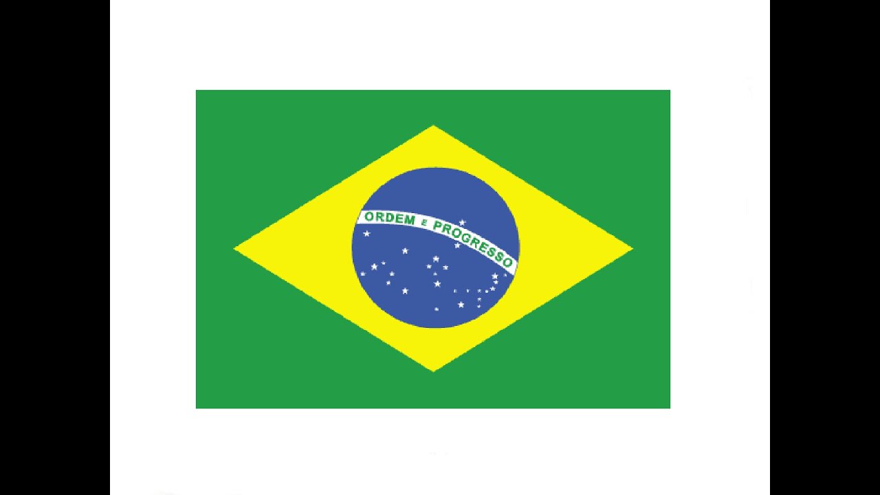 1280x720 how to draw a brazilian flag kak narisovat flag brazilii - Brazil Flag Drawing