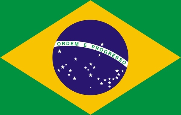 600x384 Bandeira Do Brasil - Brazil Flag Drawing