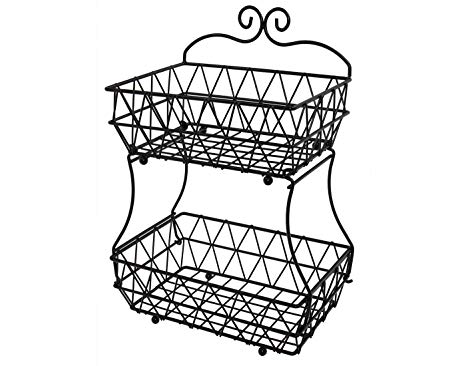 466x366 esylife upgraded version tier fruit bread basket - Bread Basket Drawing