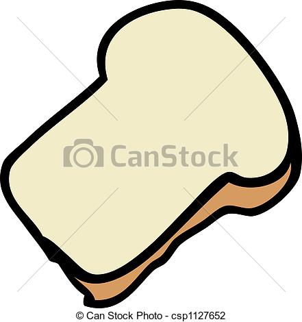 441x470 slice of bread cartoon food illustration of a slice of white bread - Bread Drawing