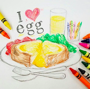 300x296 breakfast in brooklyn from the farm to your table egg brooklyn - Breakfast Drawing