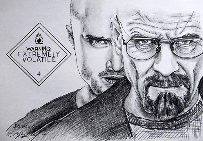 Breaking Bad Drawing At PaintingValley.com | Explore Collection Of ...