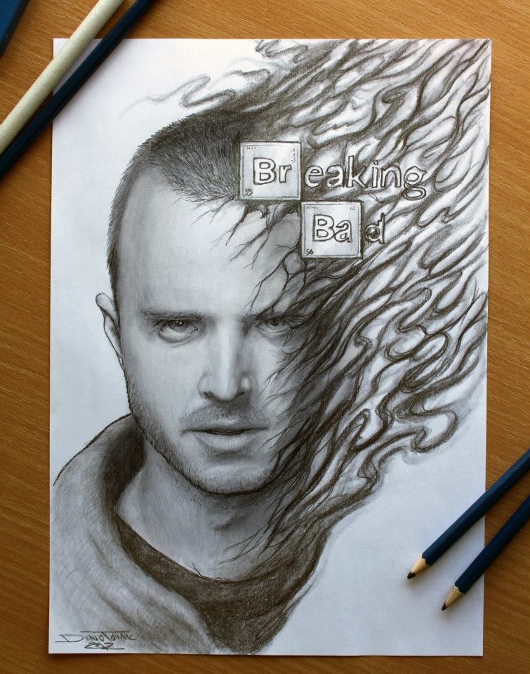 755x960 photoshop aaron paulneed i say more breaking bad jesse - Breaking Bad Drawing