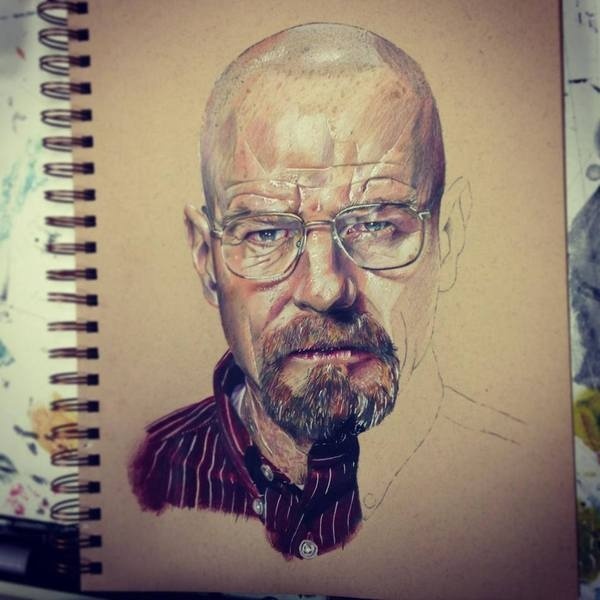 600x600 best art breaking bad andrew wilson images on designspiration - Breaking Bad Drawing
