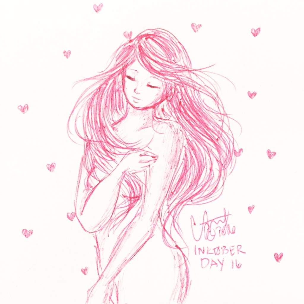 1024x1024 Inktober Day - Breast Cancer Drawings