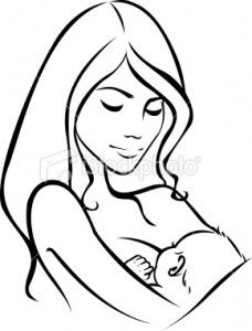 228x300 Best Breastfeeding Tattoo Images Breastfeeding Tattoo - Breastfeeding Drawing