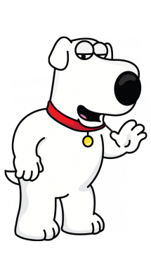 215x382 how to draw brian griffin from family guy family guy family - Brian Griffin Drawing