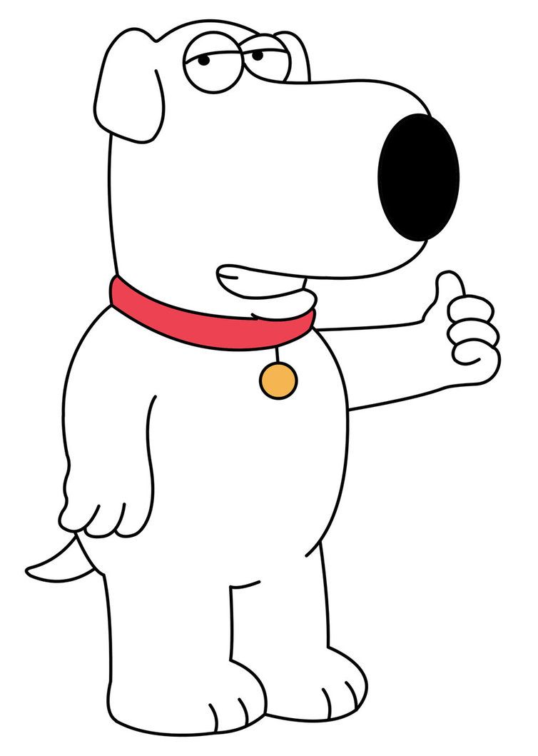 754x1059 Brian Griffin - Brian Griffin Drawing