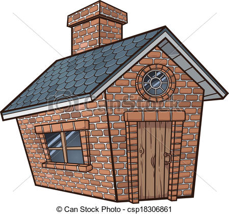 450x422 brick house illustrations and clip art brick house royalty - Brick House Drawing
