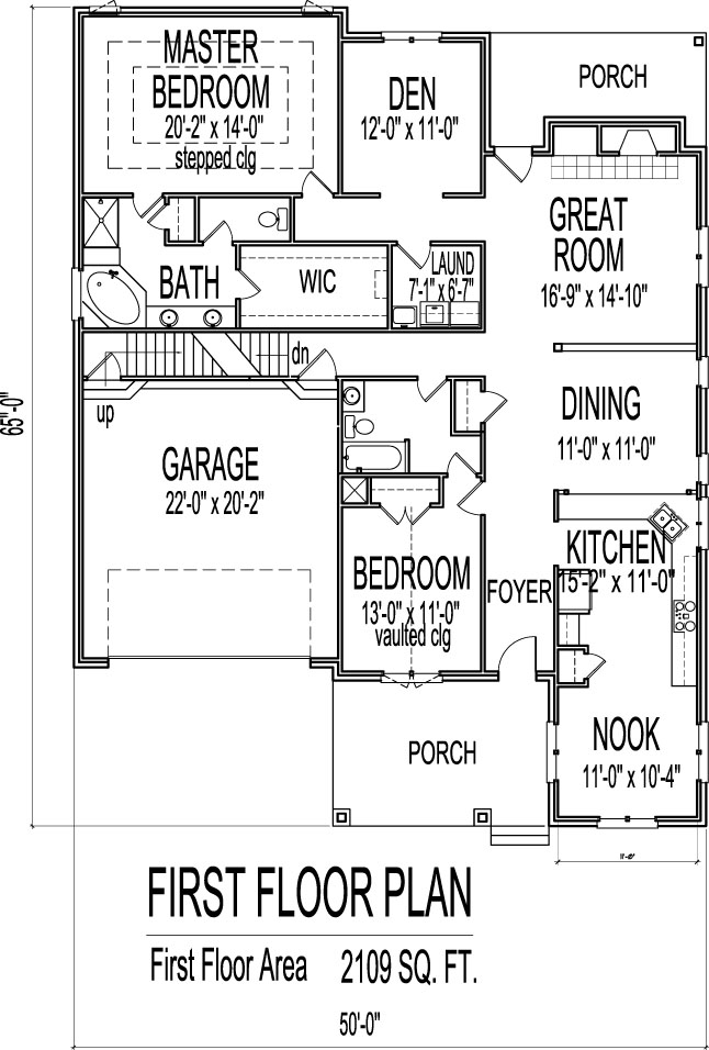 646x956 small brick house floor plans drawings with garage bedroom story - Brick House Drawing