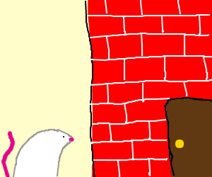 300x250 White Mouse Looks - Brick House Drawing