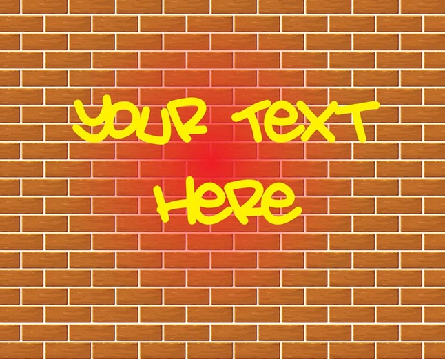 646x521 graffiti brick wall drawing vector vector free download - Brick Wall Drawing