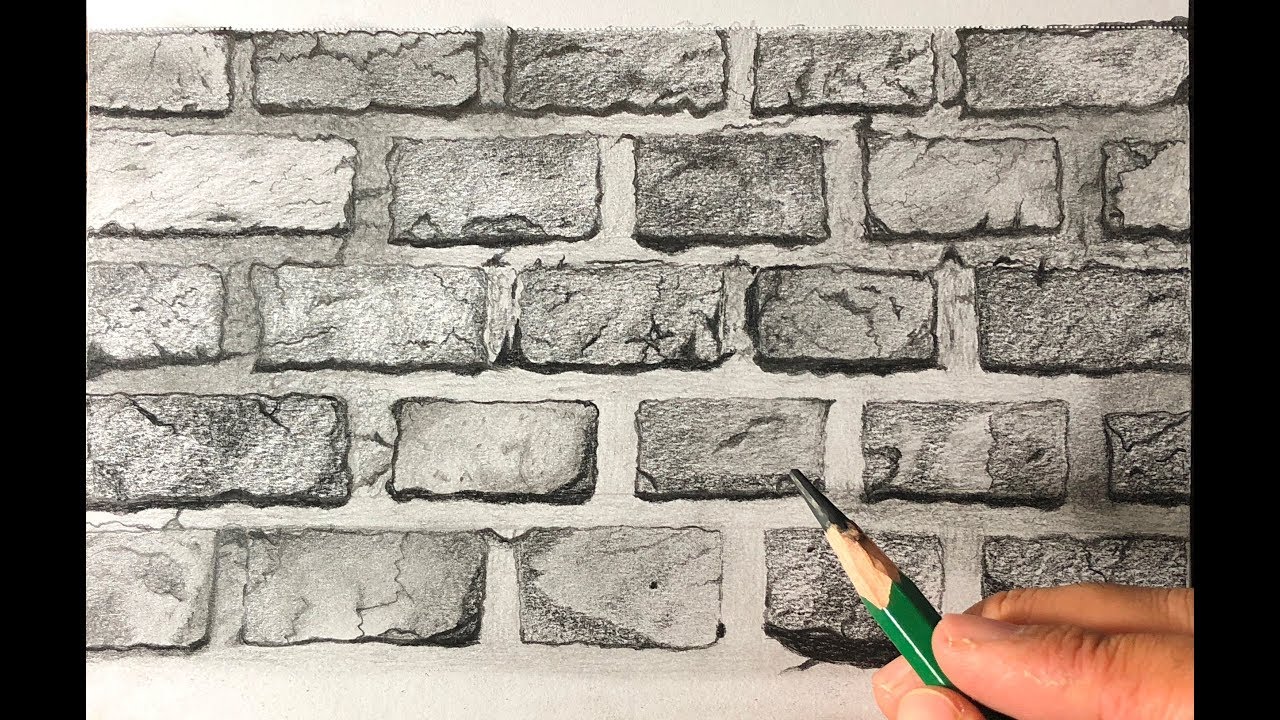 Brick Wall Drawing at Explore collection of Brick