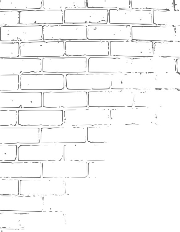 583x750 Brickwork Wall Drawing Computer Icons Cc0 - Brick Wall Texture Drawing