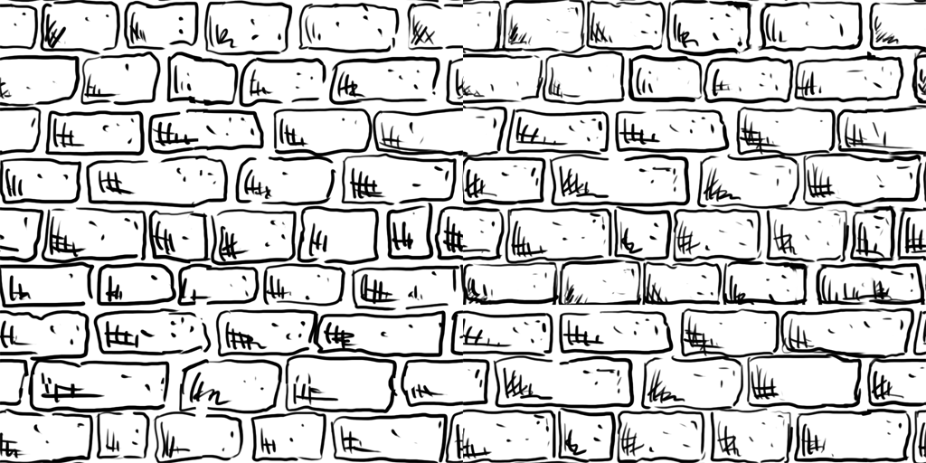 Brick Wall Texture Drawing 2 