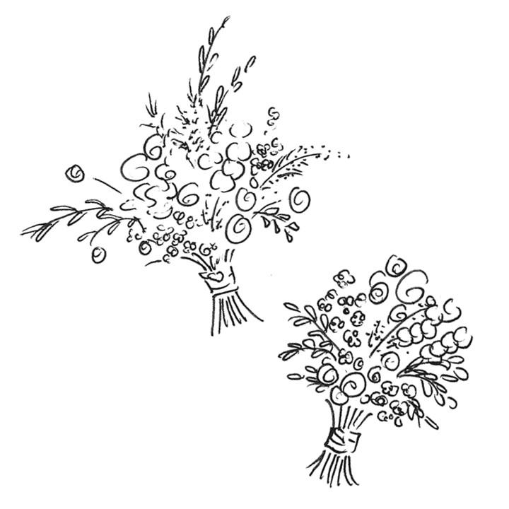 720x720 bridal bouquet floral magic - Bridal Bouquet Drawing