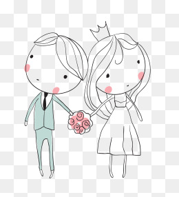 260x286 bride and groom png, vectors, and clipart for free download - Bride And Groom Drawing