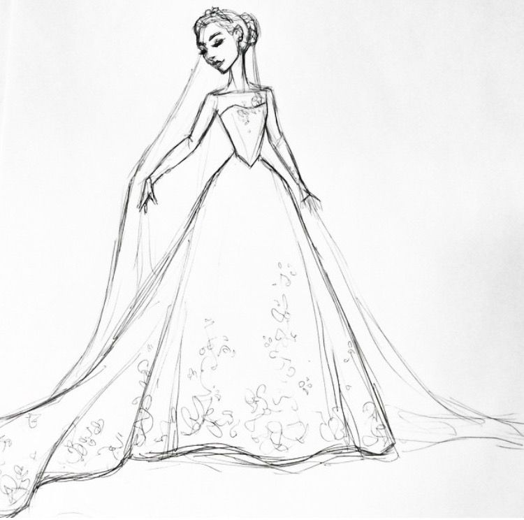 750x744 bride drawing person fashionideas,things,pics,stuff art - Bride Drawing