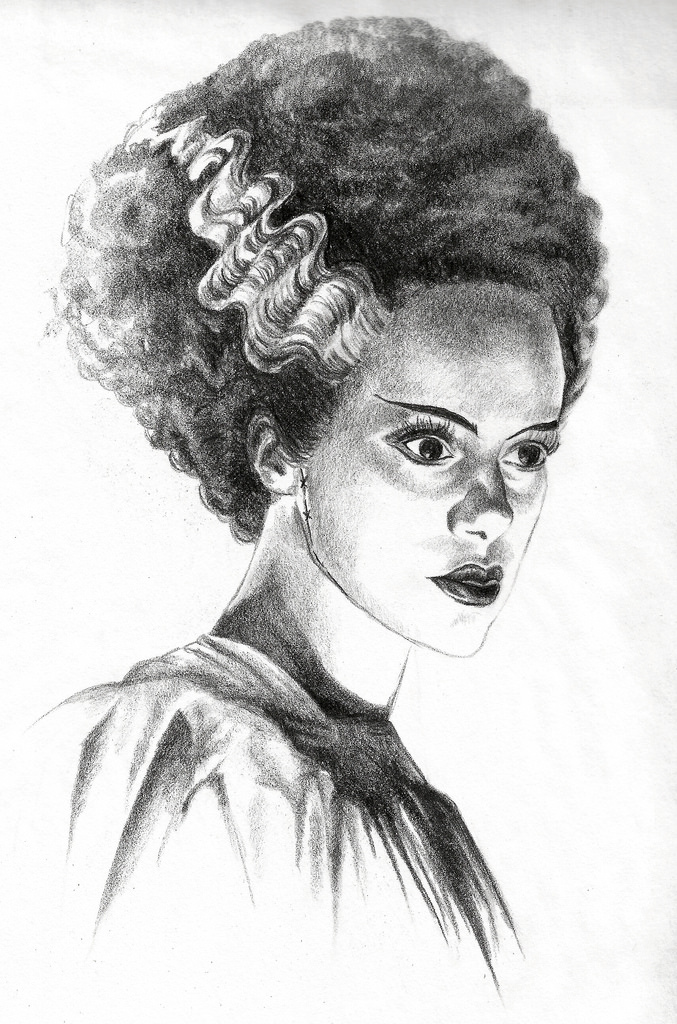 Bride Of Frankenstein Drawing at Explore