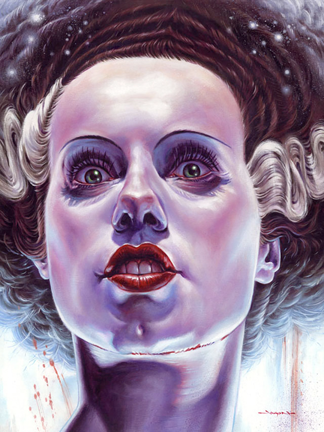 650x866 bride of frankenstein - Bride Of Frankenstein Drawing
