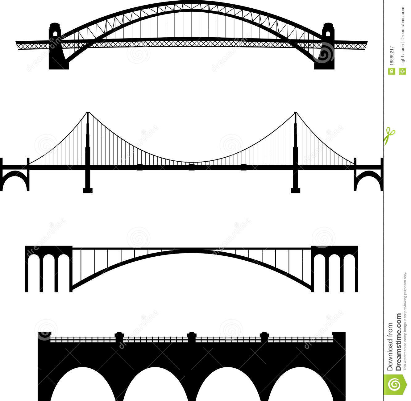 1332x1300 Bridge Silhouette Clipart - Bridge Drawing