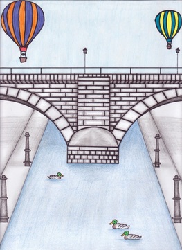 263x361 London Bridge Perspective Drawings - Bridge Perspective Drawing