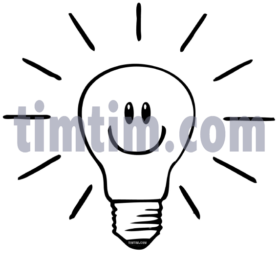 571x525 free drawing of a bright idea bw from the category business - Bright Drawings