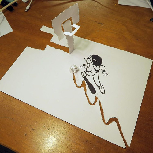 500x500 brilliant illusion drawings - Brilliant Drawings