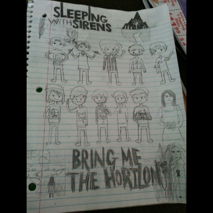 720x720 bring me the horizon afbeeldingen my drawing hd achtergrond - Bring Me The Horizon Drawings