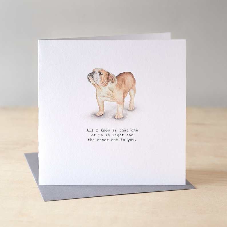 794x794 british bulldog greetings card funny bulldog card english etsy - British Bulldog Drawing