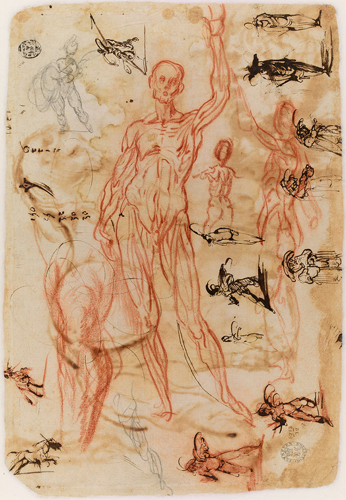 692x1000 paper trail drawings from the british museum museum shows - British Drawing