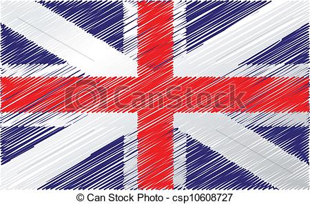 450x296 british flag, vector illustration - British Flag Drawing