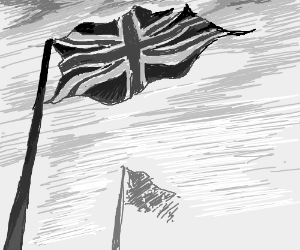 300x250 well drawn british flag drawing - British Flag Drawing