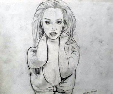 375x312 britney spears drawing - Britney Spears Drawing